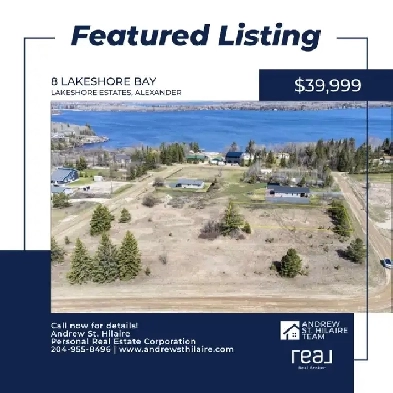 Land For Sale (202410554) in Lakeshore Estates, Alexander Image# 1