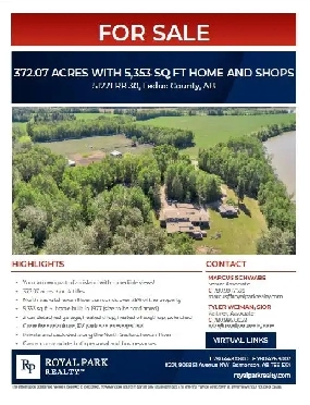 372.07 ACRES WITH 5,353 SQ FT HOME AND SHOPS FOR SALE Image# 2