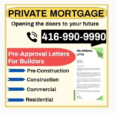 Denied by a bank? We can help ! Get Private Mortgage Image# 1