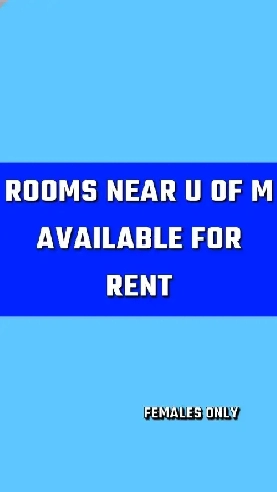 Rooms Near U of M for Females Available for Rent Image# 1