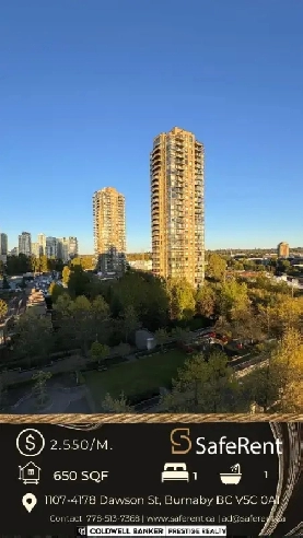 Brentwood Spacious 1BR with Stunning View Image# 2