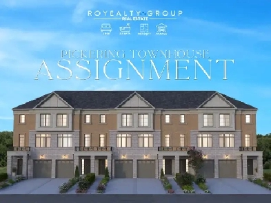 3 Bedroom Townhouse ASSIGNMENT for Sale in Pickering Image# 1