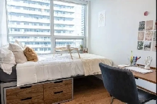 Student bedroom rental at Hoem on Jarvis June 17th to Aug 17th Image# 1