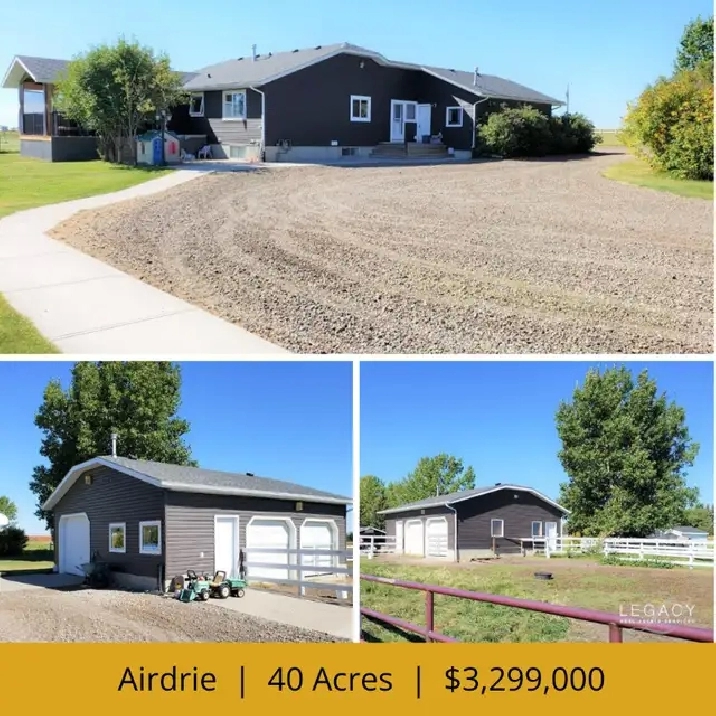 Airdrie Alberta Land 4 Sale Live Work Play Future Development in Delta