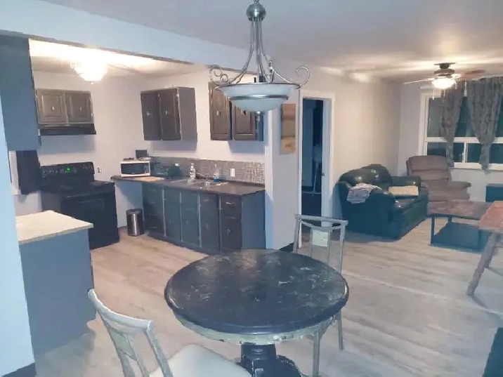 Temporary rental small house 1 bedroom 1 parking in Timmins,ON