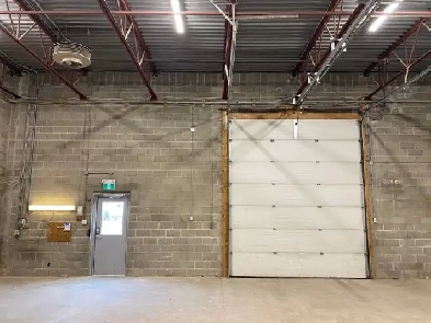 2,000 Sqft Warehouse Space With Overhead Door Available July 1st Image# 1