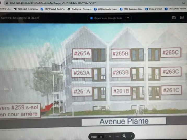 Magnifiques 4 1/2 construction neuve! Avenue Plante Vanier in Québec