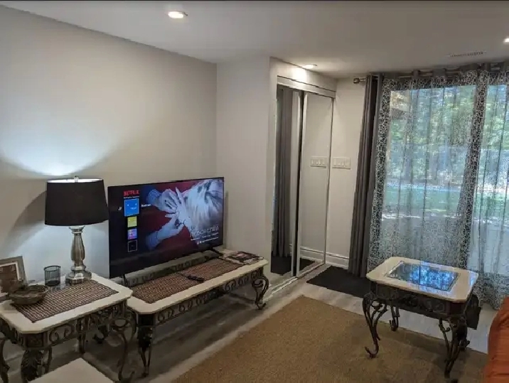 Fully Furnished Walkout Basement Apartment with Ravine View in City of Toronto,ON - Short Term Rentals