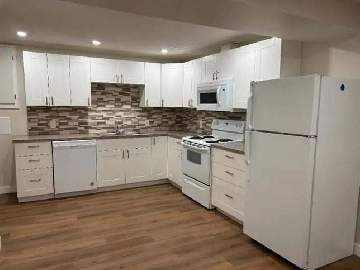 NEW Renod 2BR Walkout Bsmt-new kitchen/bath/flr own entry&yard in Calgary,AB - Apartments & Condos for Rent