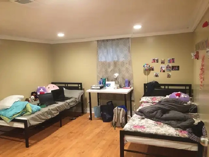 SHARED ROOM IN BASEMENT FURNISHED FOR GIRL at SCARBOROUGH in City of Toronto,ON - Room Rentals & Roommates