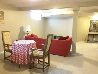 Fully Furnished Entire Basement suite, with a large BR for rent. Image# 1