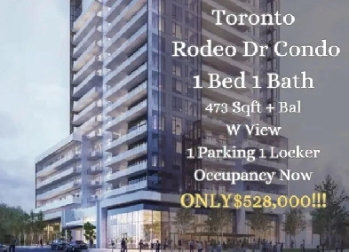 North York Rodeo Condo 1B 1B Assignment sale ONLY $528k Image# 1