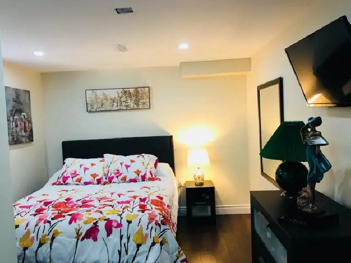 one bedroom basement for rent in Mississauga Heartland Town in