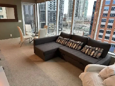 Fully Furnished 2 Bed & 2 Bathrooms  Apartment -Downtown Calgary Image# 1