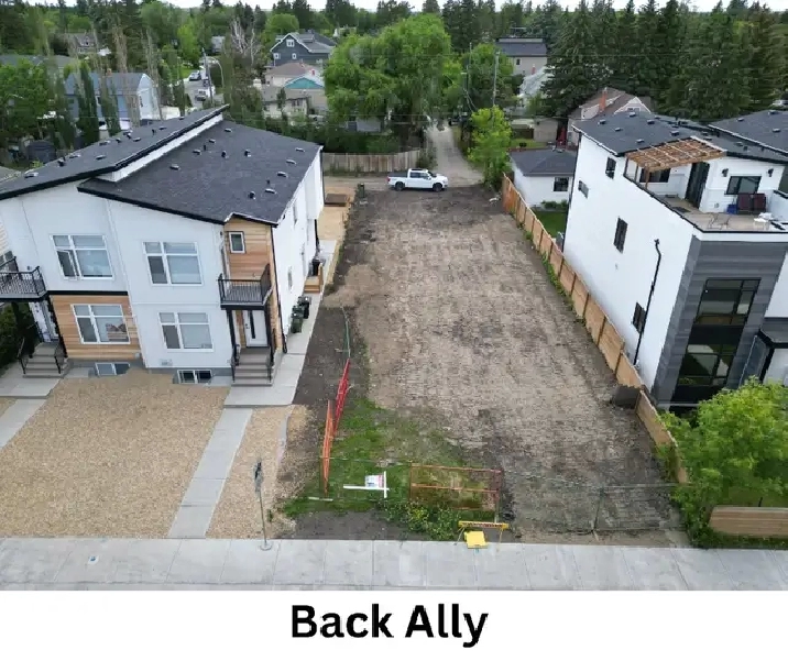 Vacant Lot for Duplex, Triplex, Fourplex, Eligible for CMHC MLI in