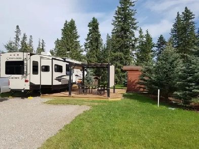 RIVER RV SITE  Sundre River Resort Image# 3