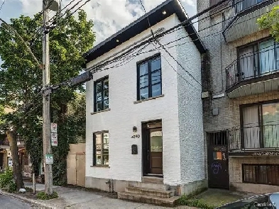 MAISON ENTIÈREMENT RÉNOVÉE sur Plateau Mont-royal Image# 1