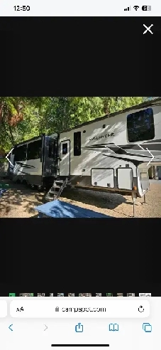 2021 Keystone Avalanche 41 foot Fifth wheel with beautiful lot Image# 1