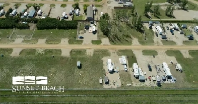 Titled, Serviced RV Lots at Sunset Beach at Lake Diefenbaker Image# 1