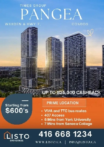 VVIP Access Brand New Condo Release Markham (warden & Hwy 7) Image# 1