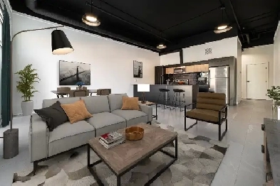 Beautiful 2 Bed 2 Bath Loft Suite for Rent in Wolseley! Image# 2