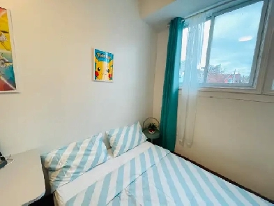 Now/Dec1st 2nd floor Bright furnished bedroom with own bathroom Image# 1