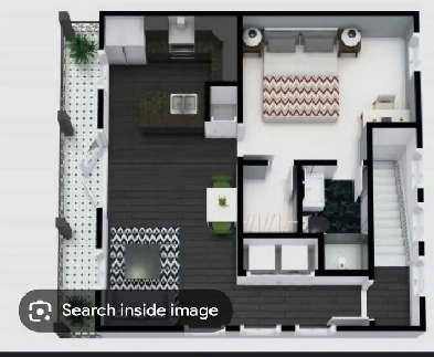 looking for 1 or 2 bedroom Image# 1