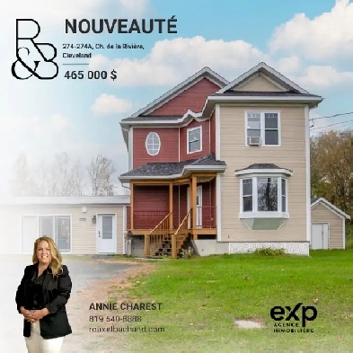 Maison à vendre :274-274A,ch de la rivière, Cleveland (Richmond) Image# 10