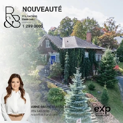 Maison à vendre : 315, rue Vimy, Sherbrooke Image# 1