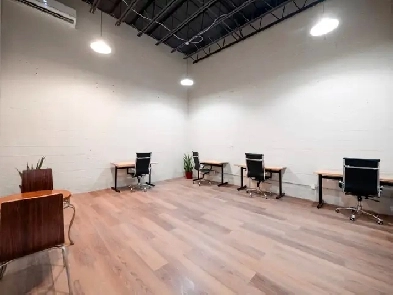 LOFT STYLE PRIVATE OFFICE FOR RENT - UP TO 3 MONTHS AT 50% OFF