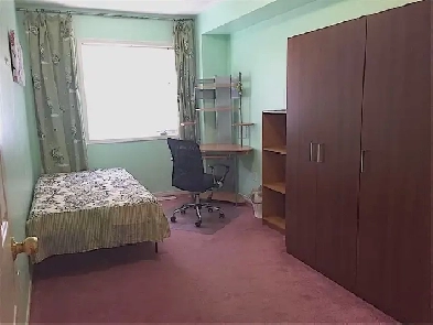 Bedroom with private washroom, Near Subway Station Image# 3