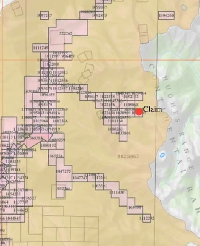 Gold claim for sale near Cranbrook Image# 1