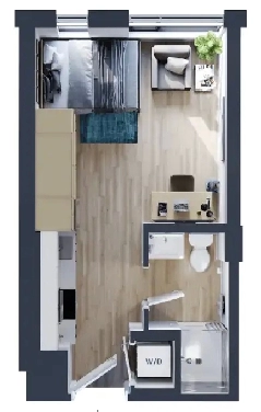 Studio Apartment Students Only Image# 1