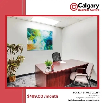 CALGARY BUSINESS CENTRE - OFFICES FOR RENT