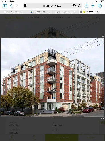 STUNNING WOHLSEIN 1bdrm and den FURNISHED APARTMENT Image# 1