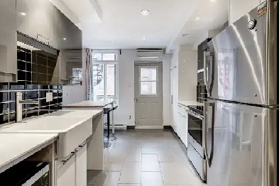 Plateau - Beau Loft 3 1/2 Meublé - Parc Lafontaine