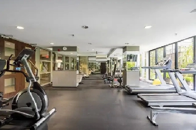 Spacious studio 100% furnished downtown Montreal option garage