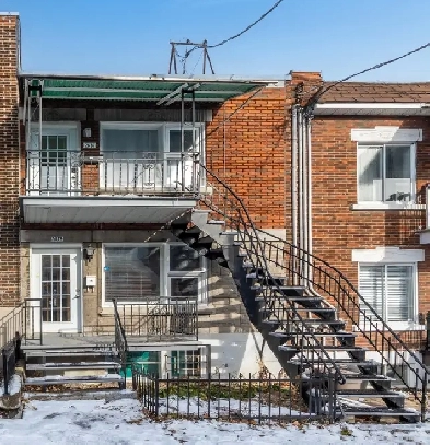 Duplex à vendre – 2637 - 2639, Rue Joliette, Montréal