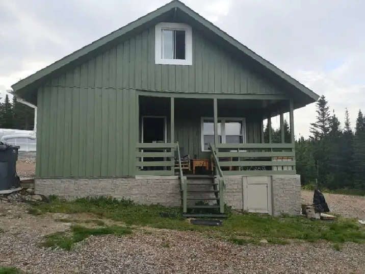 Remote Off Grid Cabin, Garage, Greehouse, Central Newfoundland in Corner Brook,NL - Houses for Sale