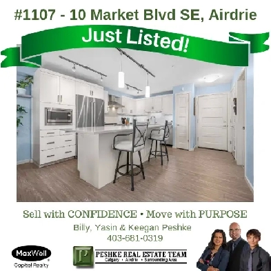 For Sale! #1107-10 Market Blvd SE, Airdrie Image# 1