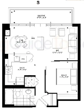 Furnished 1Br, Utilities Include, Downtown, Available Feb 14 Image# 1