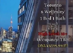 SELLING AT LOSS!! DT 8 Wellesley 1B Condo ONLY $599k!! Image# 1