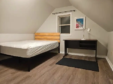 Furnished room, pillowtop queen mattress, downtown - male only Image# 8