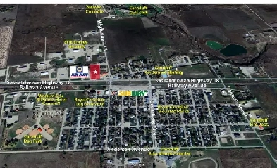 AUCTION. ±2.58 Acre Commercial Land - Carnduff, SK Image# 1