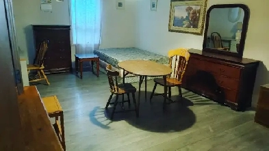 Furnished Bachelor Apartment For Rent!