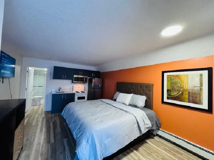 Spacious Accommodation with King Bed & Double Queen Bed—Fully in Edmonton,AB - Short Term Rentals