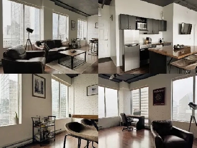 Modern Downtown Industrial Loft