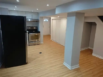 Basement 1 bedroom Apartment in Greektown by Donlands/Pape Stn. Image# 1