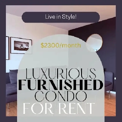 ✨ Luxurious Furnished Condo for Rent | $2,100/m Image# 1