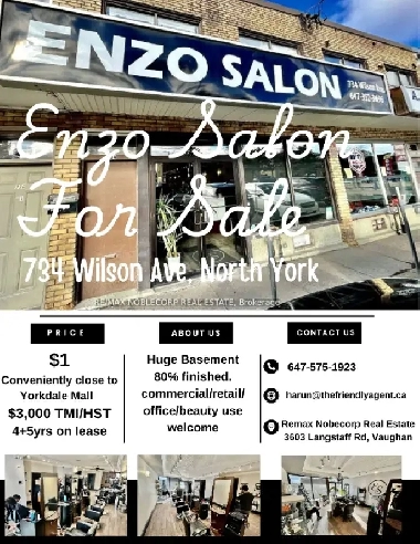 ENZO SALON FOR SALE Image# 1